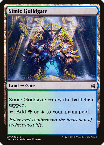 {C} Simic Guildgate [Commander Anthology][CMA 274]