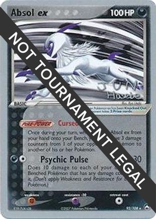 [WC PKM-R] Absol ex (92/108) (Flyvees - Jun Hasebe) [World Championships 2007]