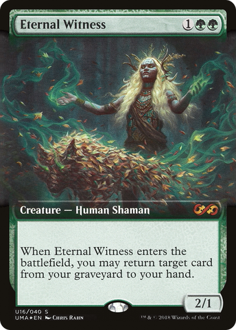 {R} Eternal Witness (Topper) [Ultimate Masters Box Topper][UMA U16]