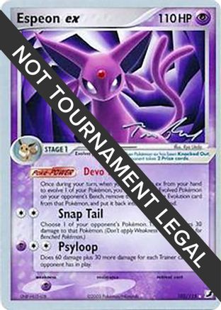 [WC PKM-R] Espeon ex (102/115) (Legendary Ascent - Tom Roos) [World Championships 2007]