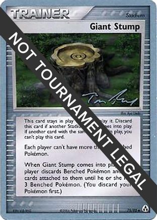 [PKM] Giant Stump (75/92) (Legendary Ascent - Tom Roos) [World Championships 2007]