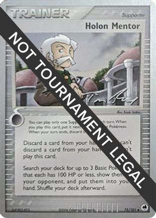 [PKM] Holon Mentor (75/101) (Legendary Ascent - Tom Roos) [World Championships 2007]
