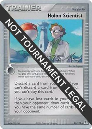 [PKM] Holon Scientist (97/113) (Legendary Ascent - Tom Roos) [World Championships 2007]