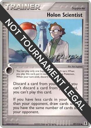 [PKM] Holon Scientist (97/113) (Rambolt - Jeremy Scharff-Kim) [World Championships 2007]