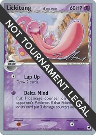 [WC PKM-R] Lickitung (19/101) (Delta Species) (Legendary Ascent - Tom Roos) [World Championships 2007]