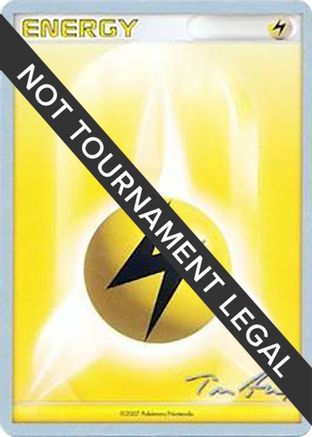 [PKM BE]Lightning Energy (Legendary Ascent - Tom Roos) [World Championships 2007]