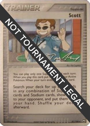 [WC TR] Scott (81/108) (Legendary Ascent - Tom Roos) [World Championships 2007]