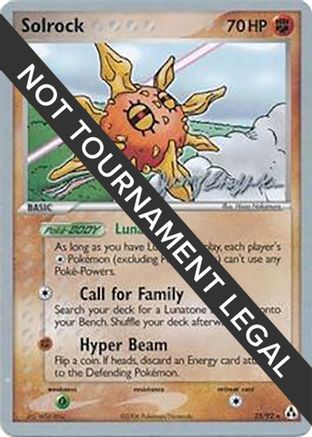 [WC PKM-R] Solrock (25/92) (Rambolt - Jeremy Scharff-Kim) [World Championships 2007]
