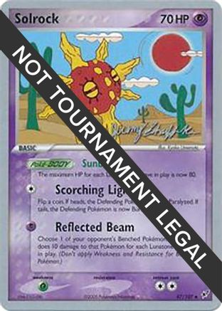 [PKM] Solrock (47/107) (Rambolt - Jeremy Scharff-Kim) [World Championships 2007]