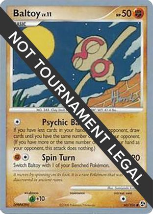 [PKM] Baltoy LV.11 (60/106) (Empotech - Dylan Lefavour) [World Championships 2008]