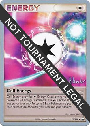 [PKM] Call Energy (92/100) (Empotech - Dylan Lefavour) [World Championships 2008]