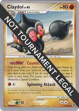 [PKM] Claydol LV.45 (15/106) (Psychic Lock - Jason Klaczynski) [World Championships 2008]