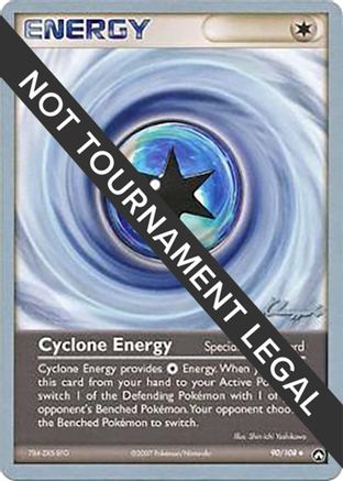 [PKM] Cyclone Energy (90/108) (Psychic Lock - Jason Klaczynski) [World Championships 2008]