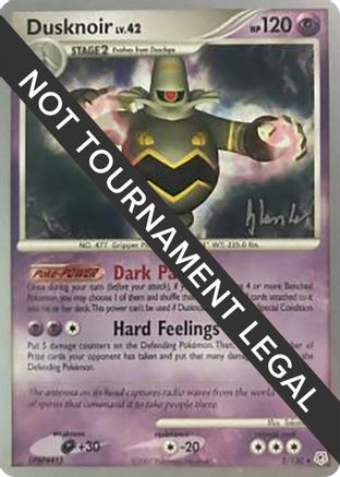 [PKM] Dusknoir LV.42 (2/130) (Empotech - Dylan Lefavour) [World Championships 2008]