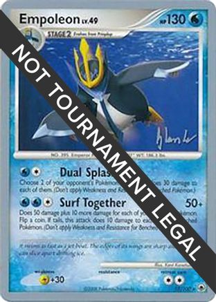 [WC PKM-R] Empoleon LV.49 (17/100) (Empotech - Dylan Lefavour) [World Championships 2008]