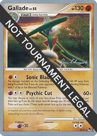 [PKM] Gallade LV.55 (2/17) (Psychic Lock - Jason Klaczynski) [World Championships 2008]