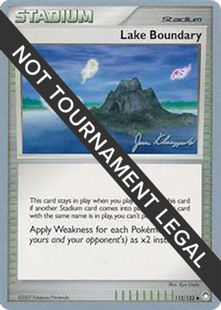 [PKM] Lake Boundary (112/123) (Psychic Lock - Jason Klaczynski) [World Championships 2008]