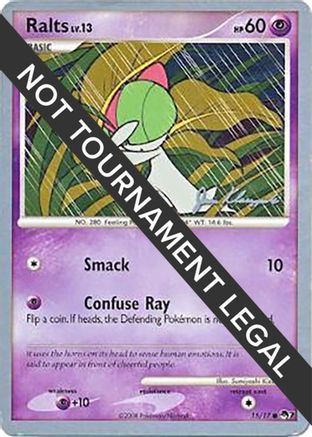 [PKM] Ralts LV.13 (15/17) (Psychic Lock - Jason Klaczynski) [World Championships 2008]