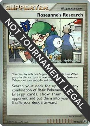 [PKM] Roseanne's Research (125/132) (Intimidation - Tristan Robinson) [World Championships 2008]