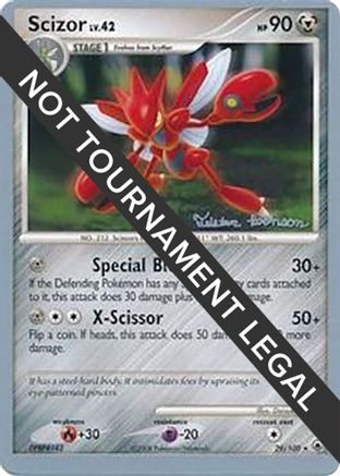 [PKM] Scizor LV.42 (29/100) (Intimidation - Tristan Robinson) [World Championships 2008]