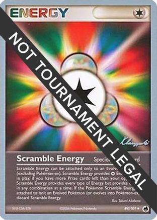 [PKM] Scramble Energy (89/101) (Psychic Lock - Jason Klaczynski) [World Championships 2008]