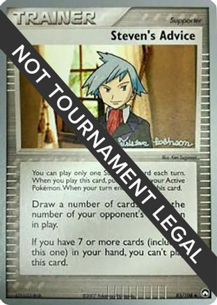 [PKM] Steven's Advice (83/108) (Intimidation - Tristan Robinson) [World Championships 2008]