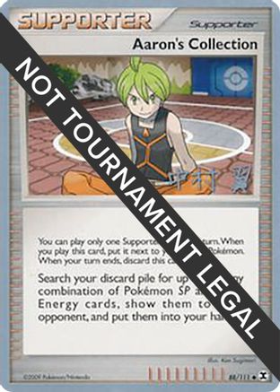 [PKM] Aaron's Collection (88/111) (Crowned Tiger - Tsubasa Nakamura) [World Championships 2009]