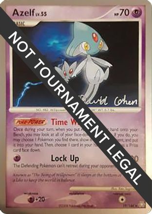 [WC PKM-R] Azelf LV.55 (19/146) (Stallgon - David Cohen) [World Championships 2009]