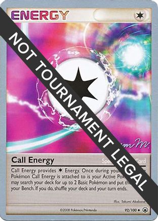 [PKM] Call Energy (92/100) (Queengar - Jason Martinez) [World Championships 2009]