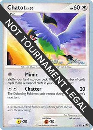 [PKM] Chatot (55/100) (Luxdrill - Stephen Silvestro) [World Championships 2009]