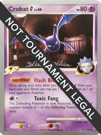 [WC PKM-C] Crobat G LV.44 (47/127) (Luxdrill - Stephen Silvestro) [World Championships 2009]