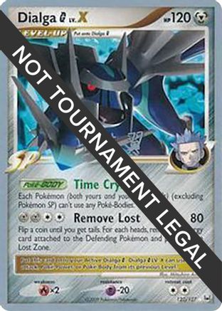 [PKM] Dialga G LV.X (122/127) (Crowned Tiger - Tsubasa Nakamura) [World Championships 2009]