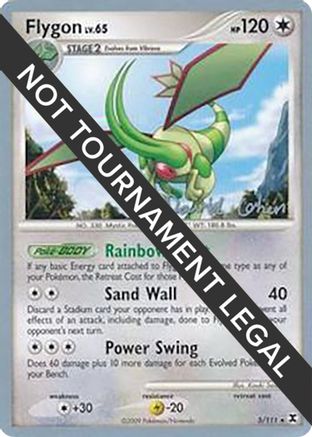[WC PKM-R] Flygon LV.65 (5/111) (Stallgon - David Cohen) [World Championships 2009]