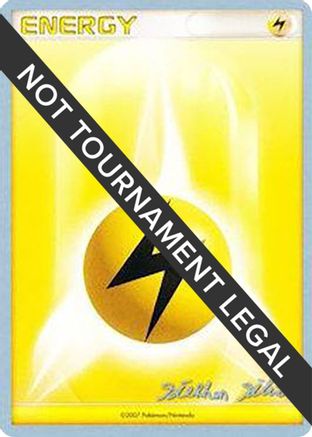 [PKM BE]Lightning Energy (Luxdrill - Stephen Silvestro) [World Championships 2009]