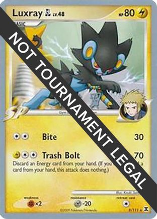 [PKM] Luxray GL LV.48 (9/111) (Crowned Tiger - Tsubasa Nakamura) [World Championships 2009]