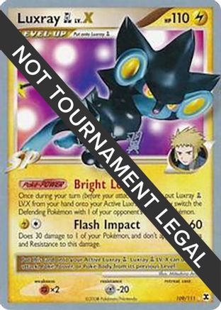 [WC PKM-R] Luxray GL LV.X (109/111) (Crowned Tiger - Tsubasa Nakamura) [World Championships 2009]