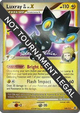 [PKM] Luxray GL LV.X (109/111) (Luxdrill - Stephen Silvestro) [World Championships 2009]