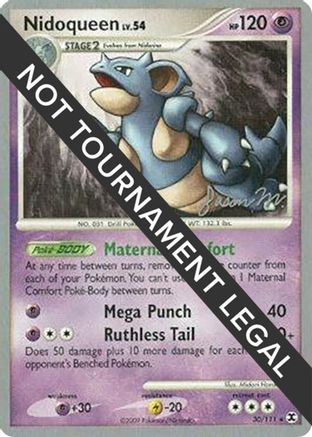 [WC PKM-R] Nidoqueen LV.54 (30/111) (Queengar - Jason Martinez) [World Championships 2009]