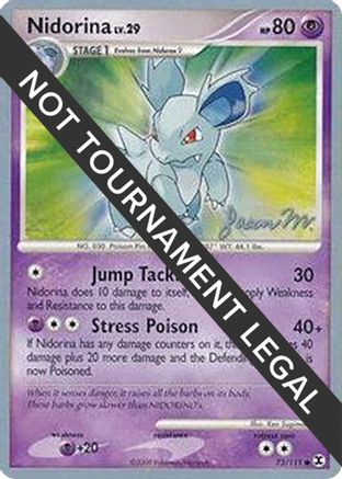 [PKM] Nidorina LV.29 (73/111) (Queengar - Jason Martinez) [World Championships 2009]