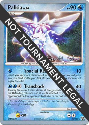 [WC PKM-R] Palkia LV.67 (26/106) (Stallgon - David Cohen) [World Championships 2009]