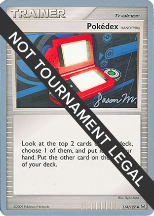 [WC TR] Pokedex HANDY910is (114/127) (Queengar - Jason Martinez) [World Championships 2009]