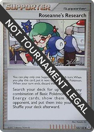 [PKM] Roseanne's Research (125/132) (Luxdrill - Stephen Silvestro) [World Championships 2009]