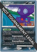 [WC PKM-C] Sableye LV.31 (48/100) (Crowned Tiger - Tsubasa Nakamura) [World Championships 2009]