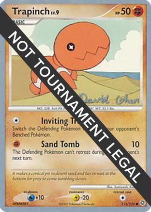 [PKM] Trapinch LV.9 (115/132) (Stallgon - David Cohen) [World Championships 2009]