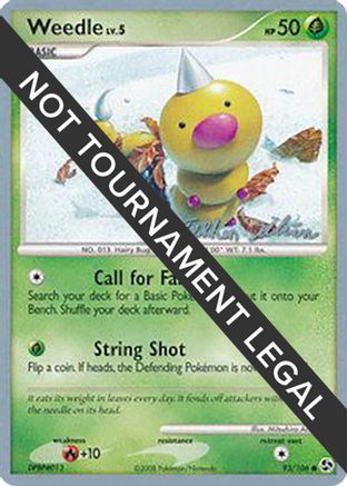 [PKM] Weedle LV.5 (93/106) (Luxdrill - Stephen Silvestro) [World Championships 2009]