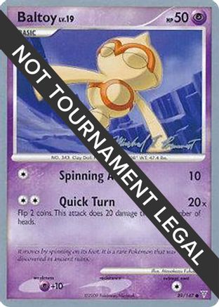 [PKM] Baltoy LV.19 (89/147) (Boltevoir - Michael Pramawat) [World Championships 2010]