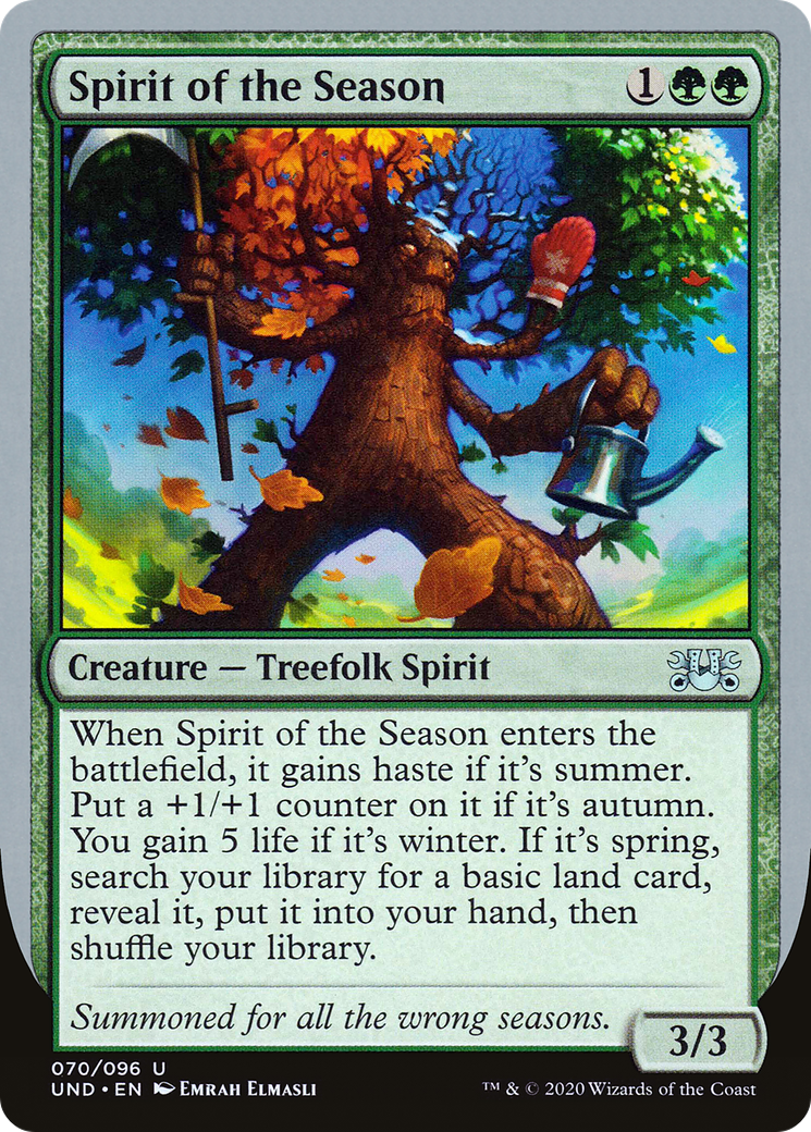 {C} Spirit of the Season [Unsanctioned][UND 070]