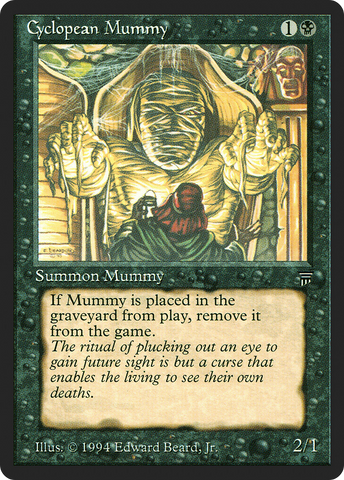 {C} Cyclopean Mummy [Legends][LEG 093]