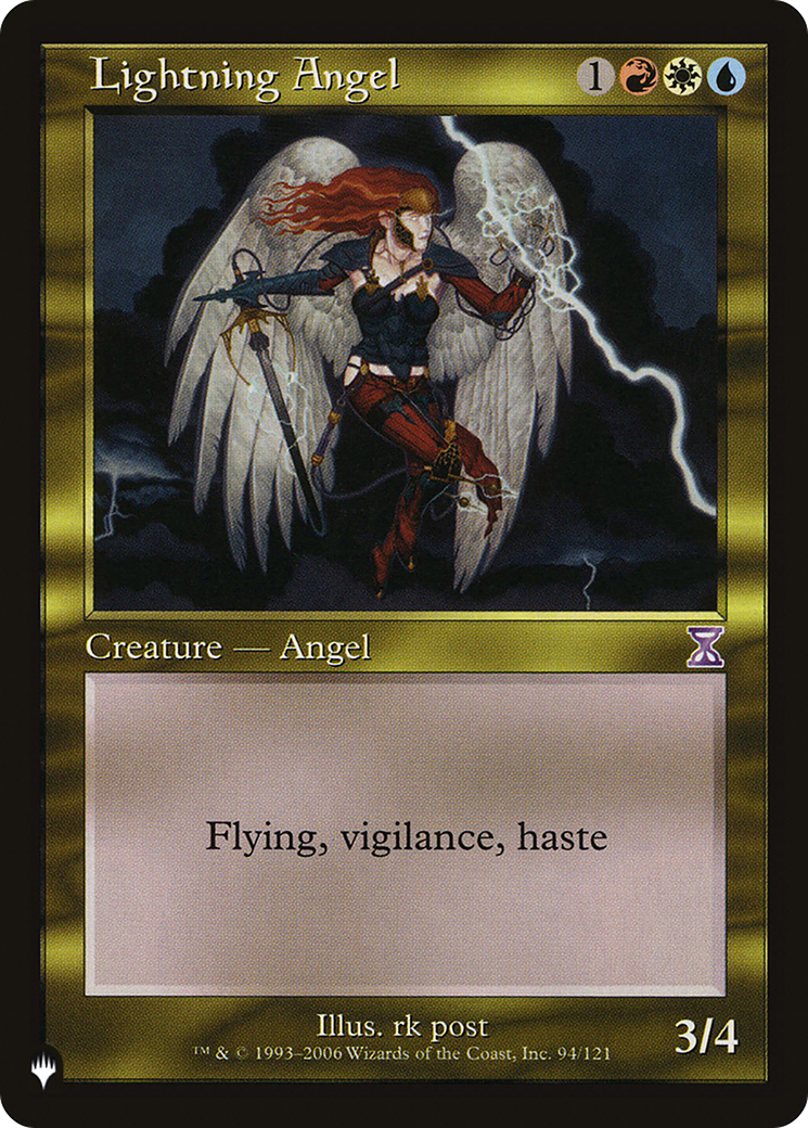 Lightning Angel [LIST 94/121]