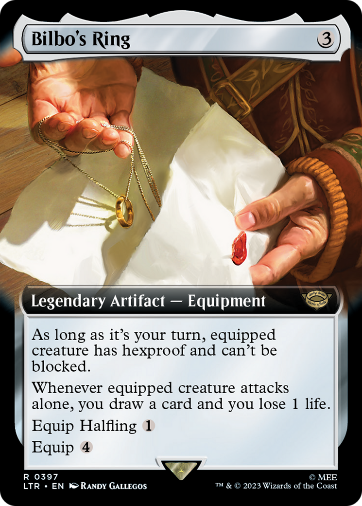{R} Bilbo's Ring (Extended Art) [The Lord of the Rings: Tales of Middle-Earth][LTR 397]